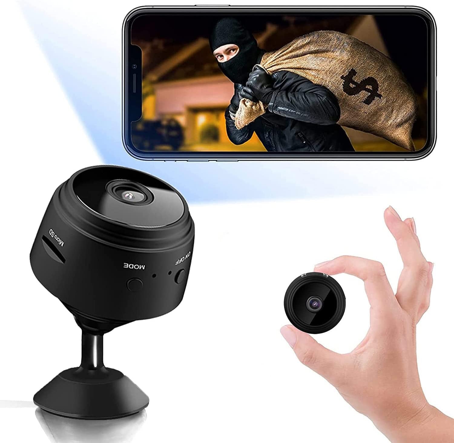 Camara Espia Seguridad Wifi Fk22b133