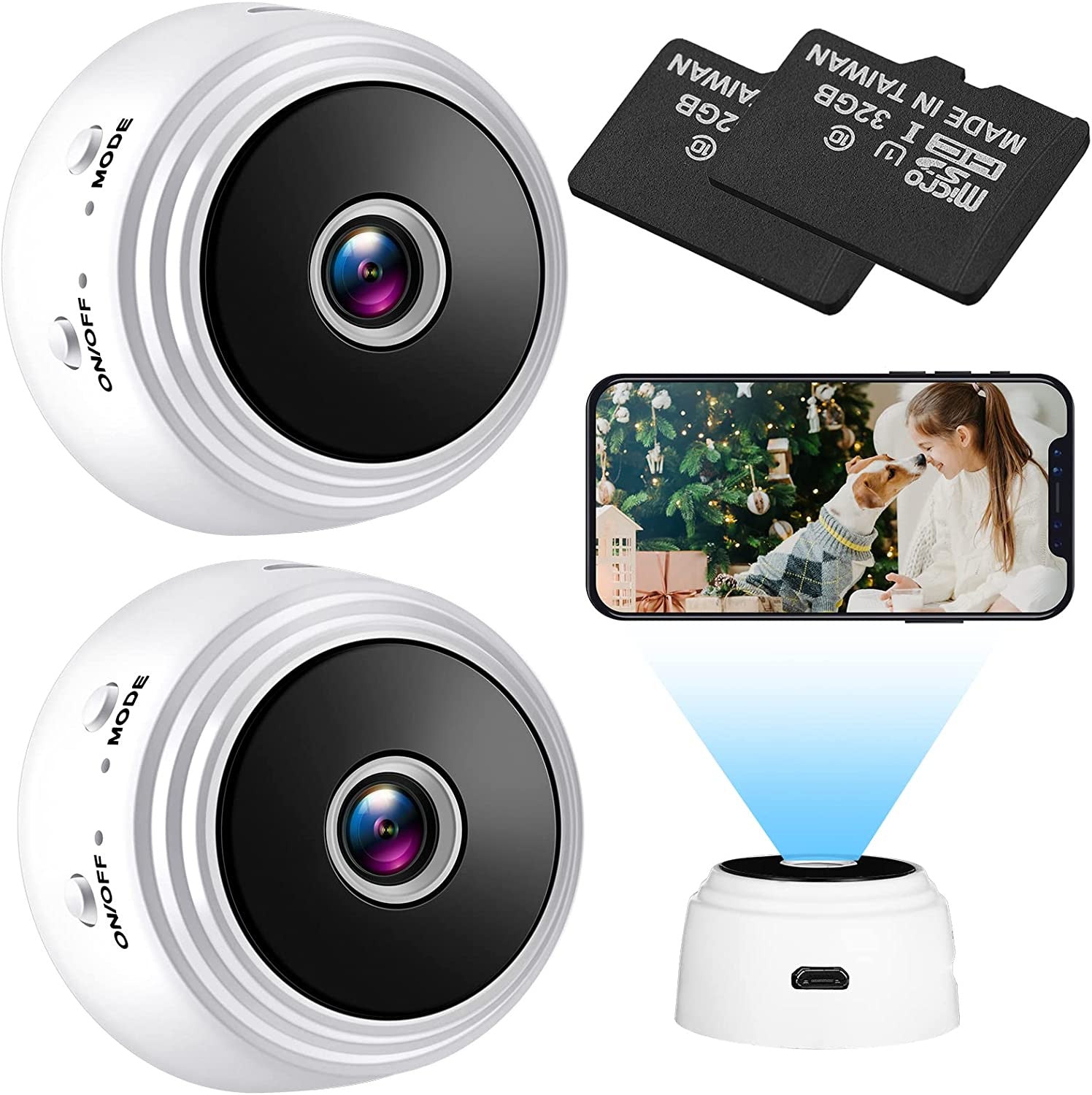 Camara Espia Seguridad Wifi Fk22b133
