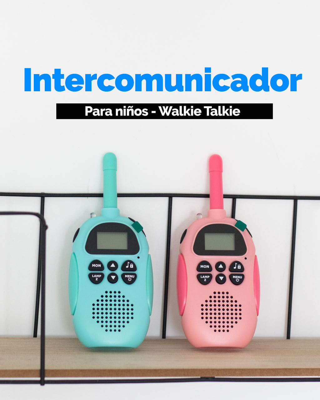 Radiotelefono Walkie Talkie Para Ninos