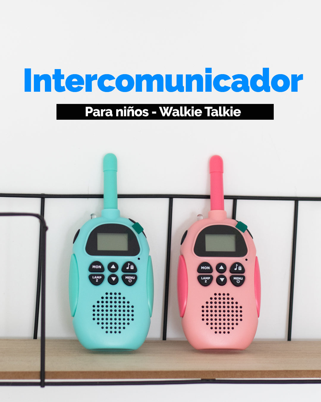 Radiotelefono Walkie Talkie Para Ninos