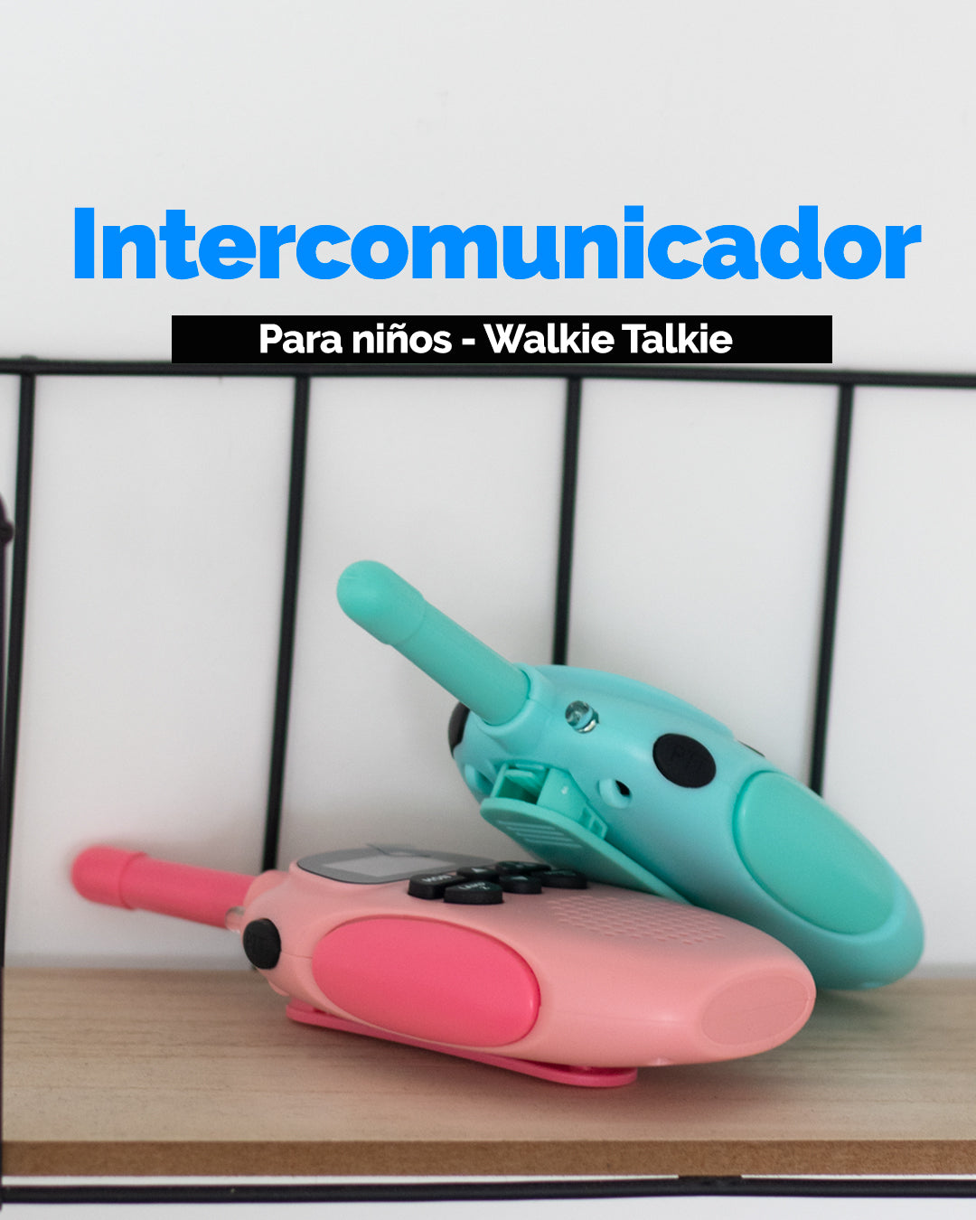 Radiotelefono Walkie Talkie Para Ninos