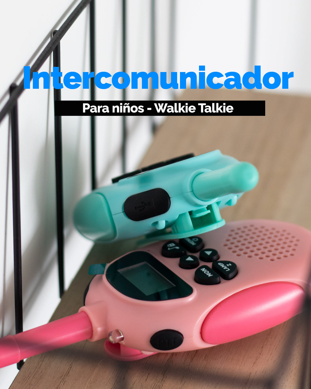 Radiotelefono Walkie Talkie Para Ninos