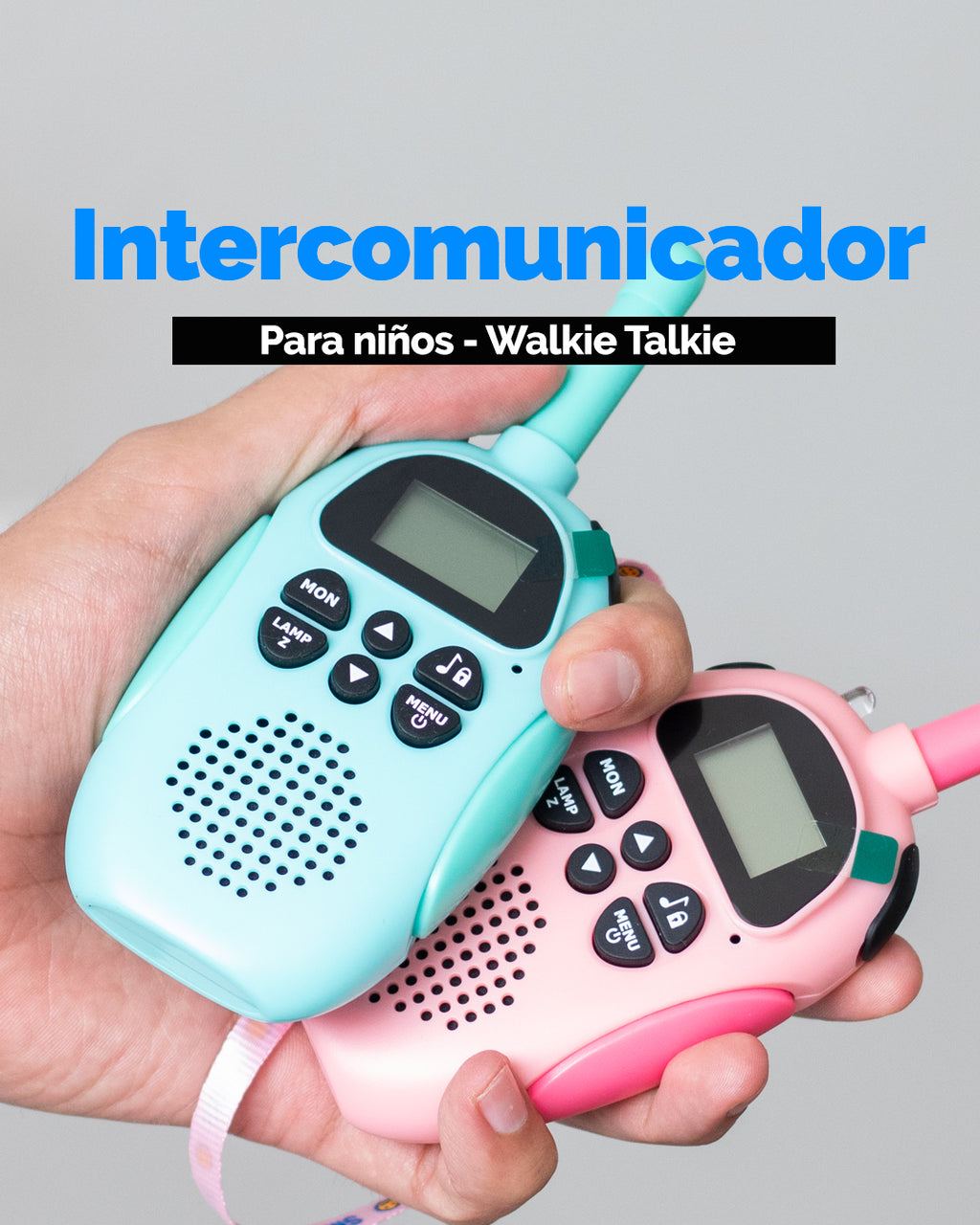 Radiotelefono Walkie Talkie Para Ninos