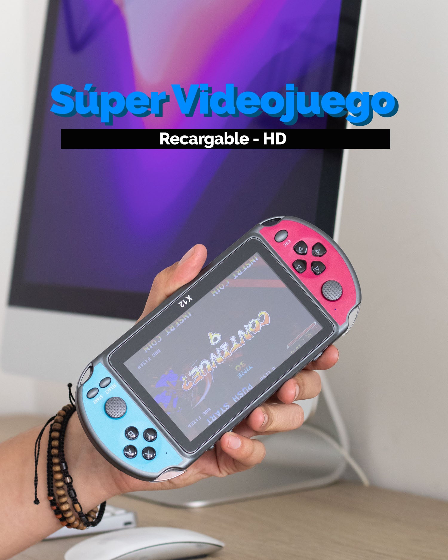 Videojuego Recargable Hd