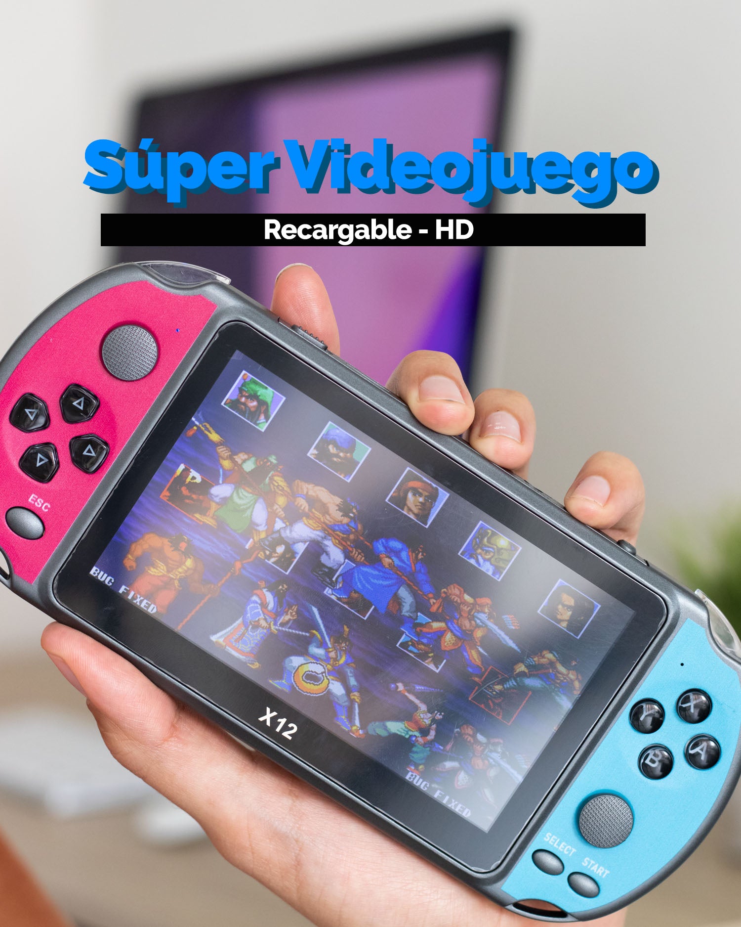 Videojuego Recargable Hd