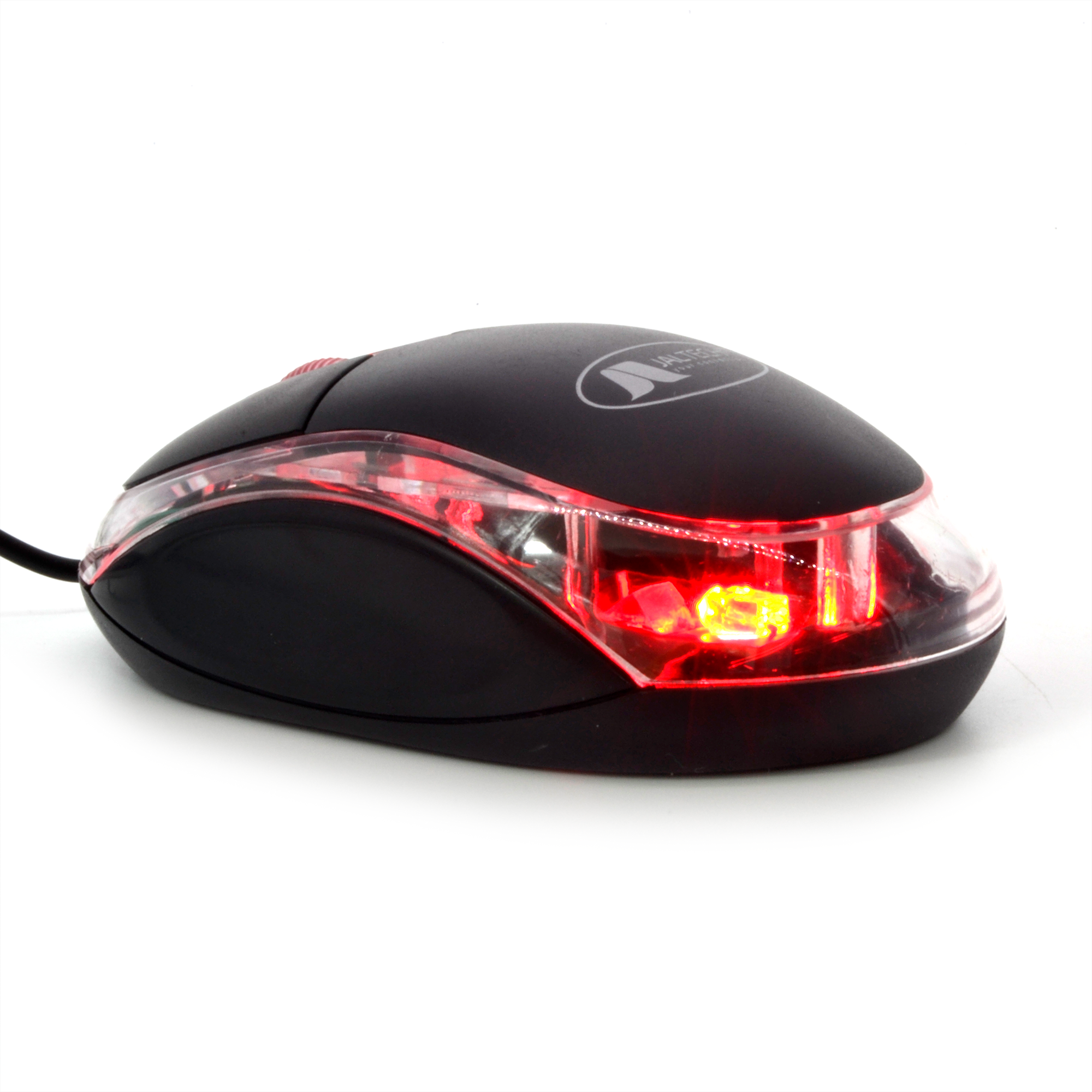 Mouse Mini Usb Optico Con Luz Led Jaltec