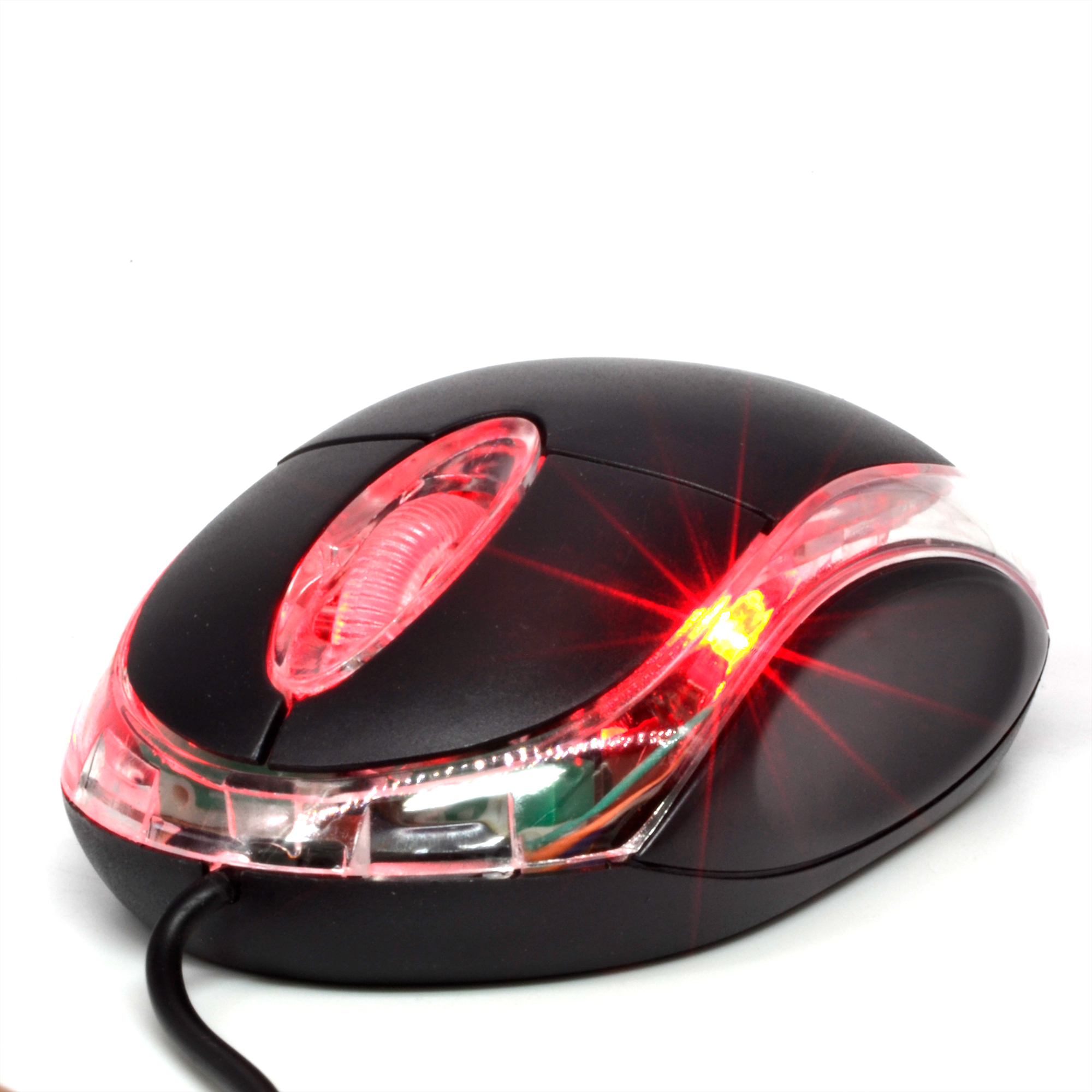 Mouse Mini Usb Optico Con Luz Led Jaltec